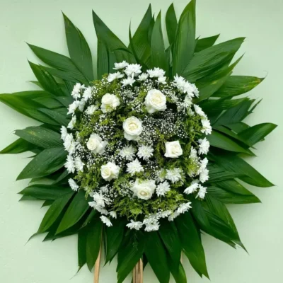 coroa de flores para velorio
